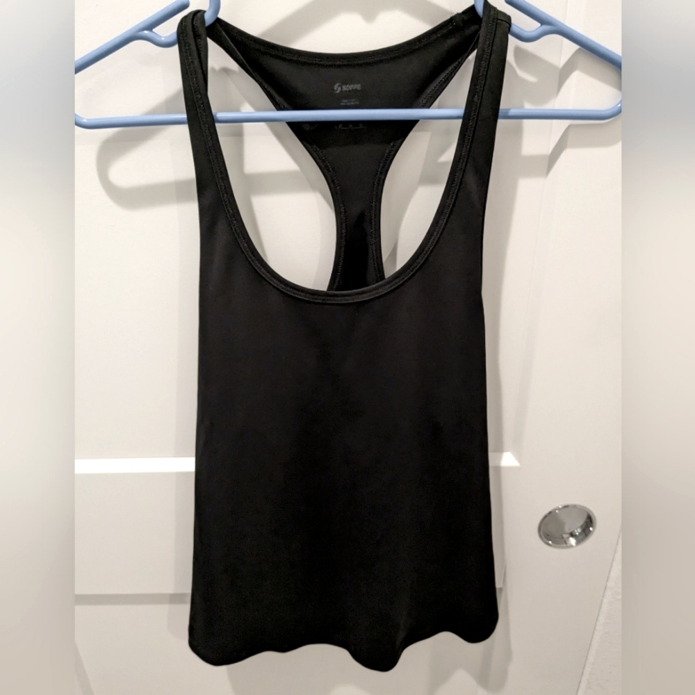 Soffe Black Athletic Tank - Size M